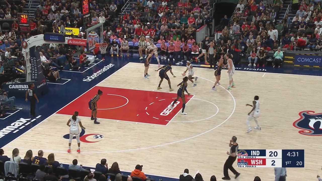Sika Kone with 20 Points vs. Indiana Fever